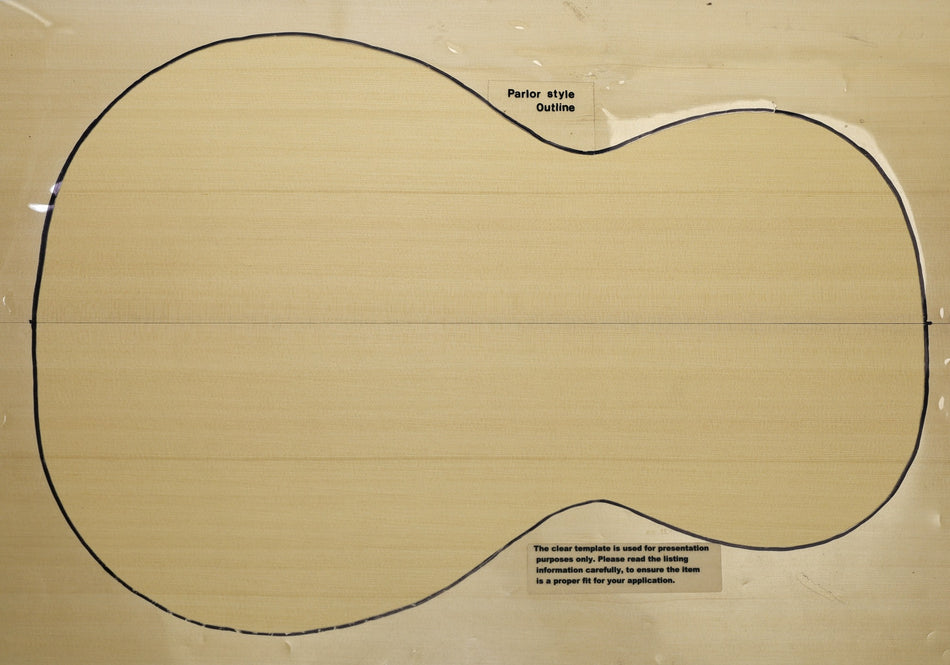 Yellow Cedar Parlor Guitar set 4.5.mm thick (HIGH GRADE) - Stock# 6-8262