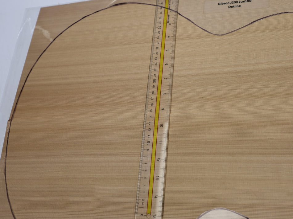 Red Cedar Jumbo Guitar Set 4.mm thick (+STANDARD +3★) - Stock# 6-8265