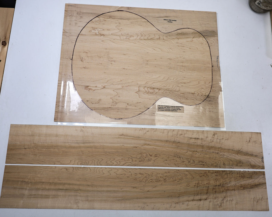 Back & Side set Rock Maple, Jumbo - Stock# 6-8266