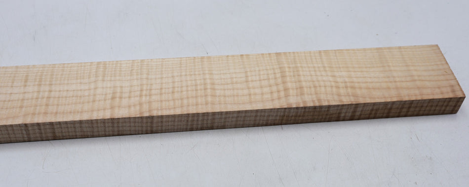 Maple Flame Neck Blank 26 * 87 * 885.mm (HIGH FIGURE) - Stock# 6-8275
