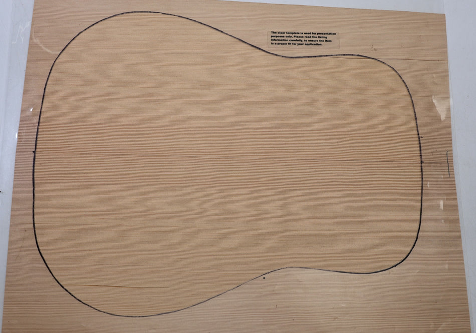 Douglas-Fir Dreadnought Guitar Set, 4.4.mm thick (Professional) - Stock# 6-8282