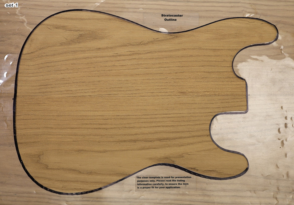 Torrefied White Ash, 2 Guitar sets 6.mm thick - Stock# 6-8292