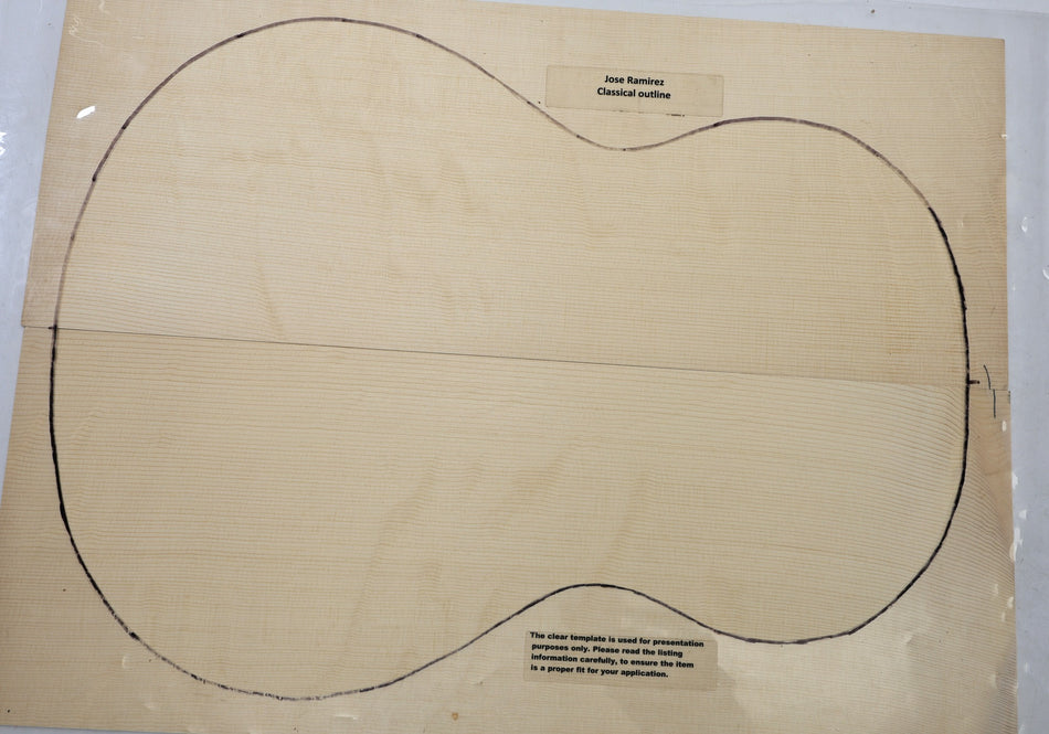 Engelmann Spruce Classical Guitar Set 3.mm thick (Standard) - Stock# 6-8295