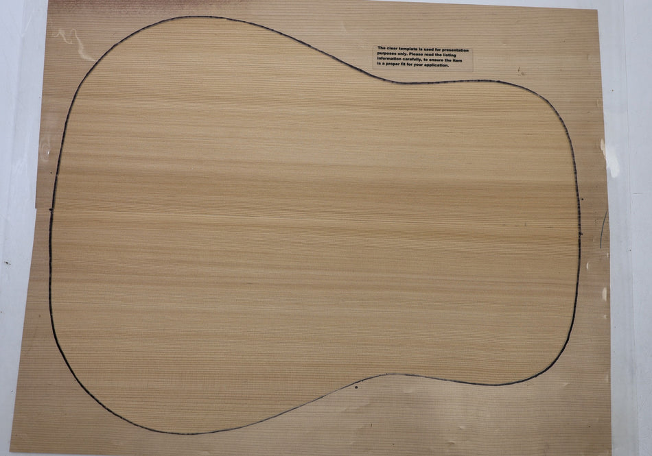 Red Cedar Dreadnought Guitar Set 3.2.mm thick (Professional) - Stock# 6-8296