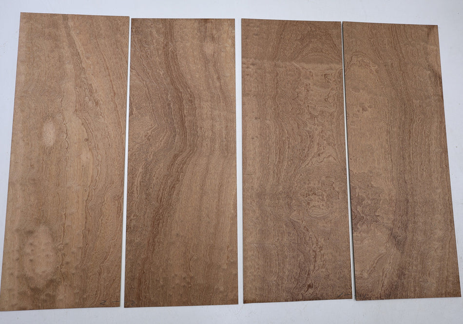 Sapele Pickguards, 4 pieces 2 * 190 * 500.mm - Stock# 6-8303