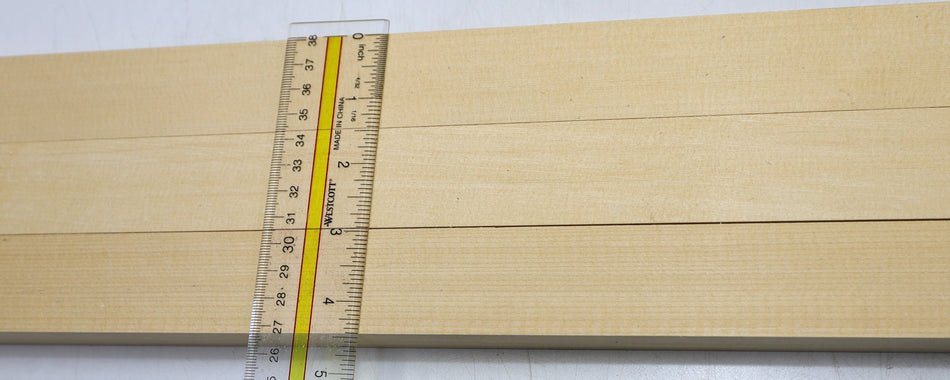 Yellow Cedar Bracewood, 3 blocks 27 * 37 * 530.mm - Stock# 6-8312