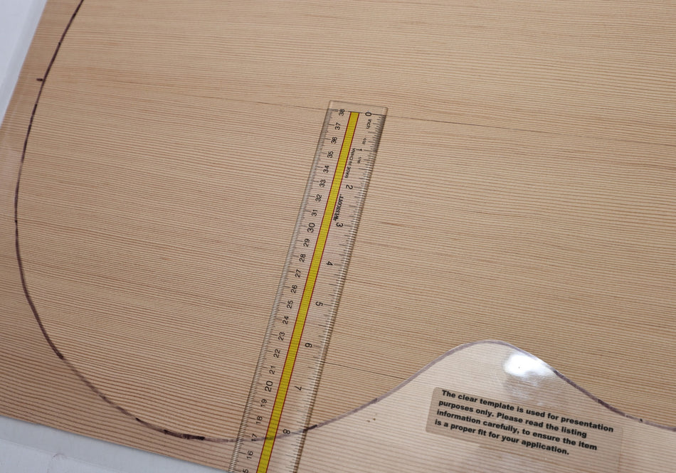 Douglas-Fir Jumbo Guitar Set, 4.mm thick (Professional) - Stock# 6-8316