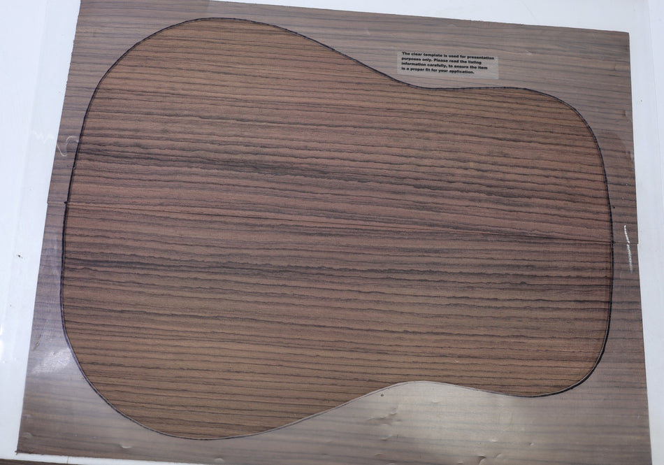 Back & Side set Indian Rosewood, OM / Classical (PREMIUM 5★) - Stock# 6-8323