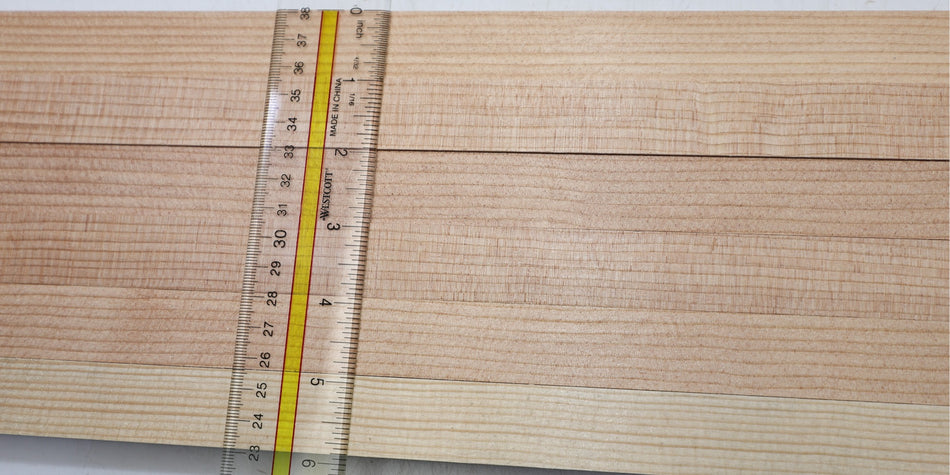 6 Sitka Spruce Tonebars / Bracewood, 24 * 24 * 535.mm - Stock# 6-8326
