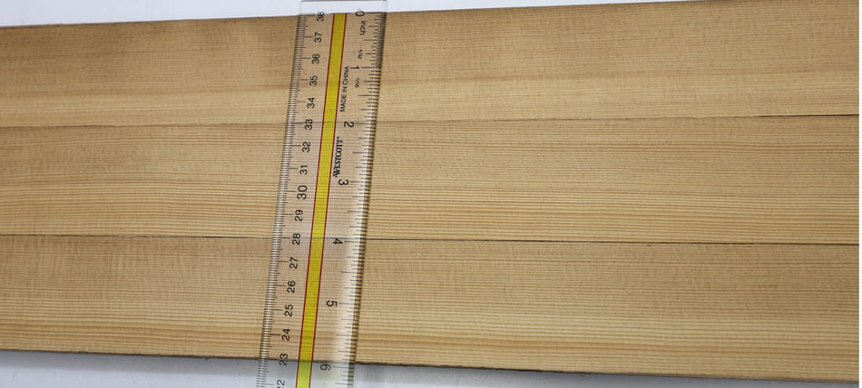 Torrefied Red Spruce Bracewood, 3 blocks 23 * 50 * 500.mm - Stock# 6-8327