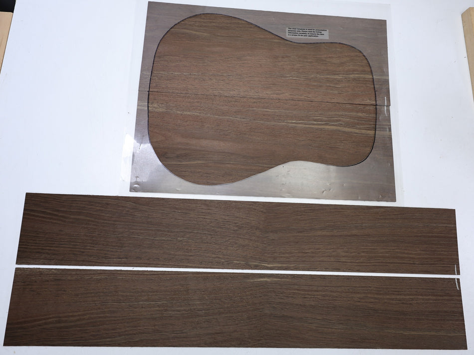 Back & Side set Walnut (Nogal), Dreadnought - Stock# 6-8332
