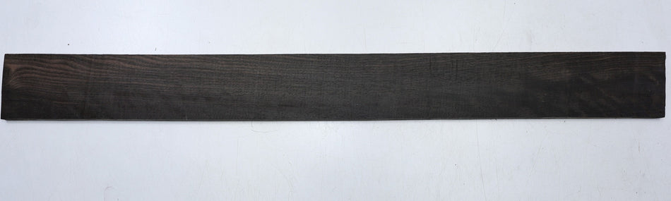 Ebony Bass Guitar Fingerboard 7.9 * 70 * 710 mm  long, unslotted - Stock# 6-8337