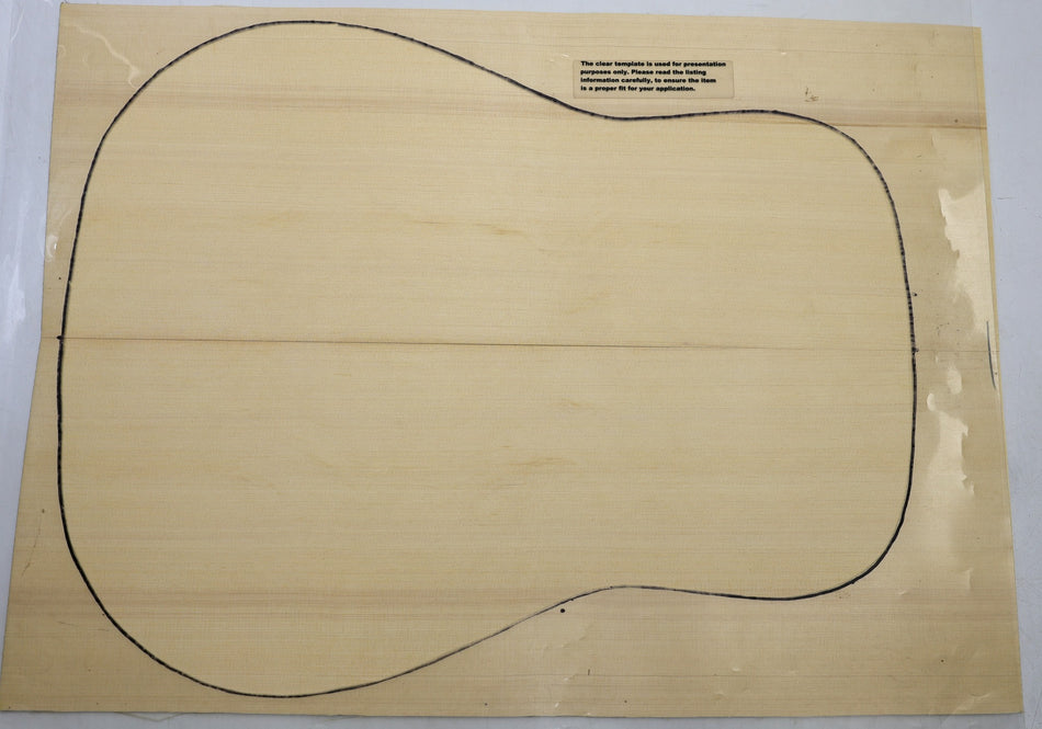Yellow Cedar Dreadnought Guitar Set, 4.3.mm thick (Professional) - Stock# 6-8366