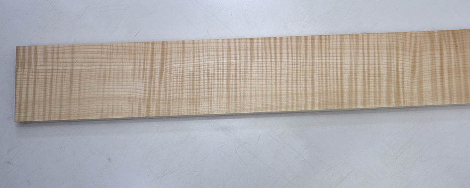 Maple Flame Neck Blank 31 * 103 * 760.mm (HIGH FIGURE) - Stock# 6-8375