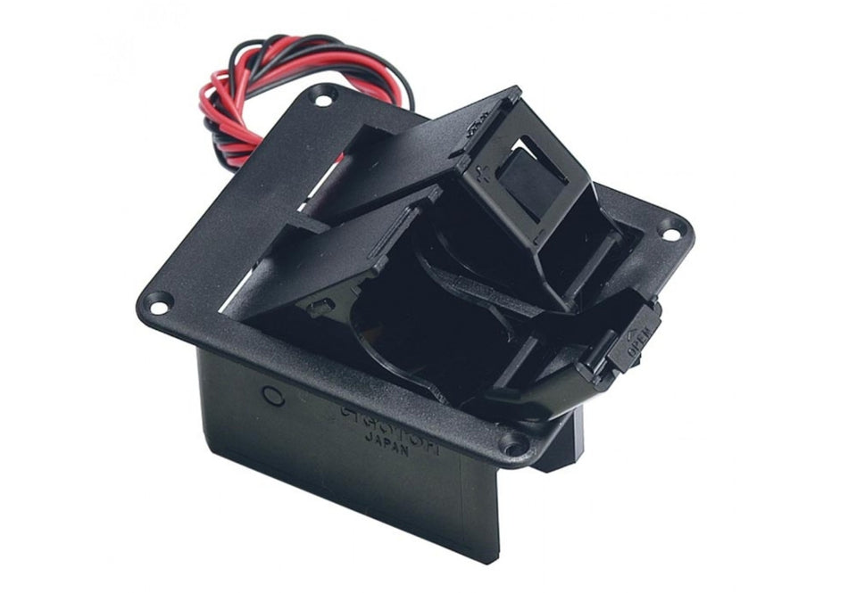 Gotoh BB-04W Inner-Mount Battery Box, for two 9V batteries