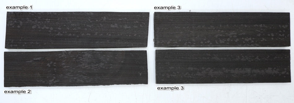 Ebony Bridge blank 45 * 51 * 205 (Standard, spots)