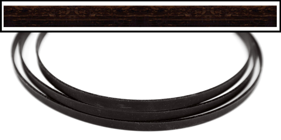Plastic Guitar Binding, 54" long piece 1.5 x 6 x 1380mm (Rosewood) Celluloid