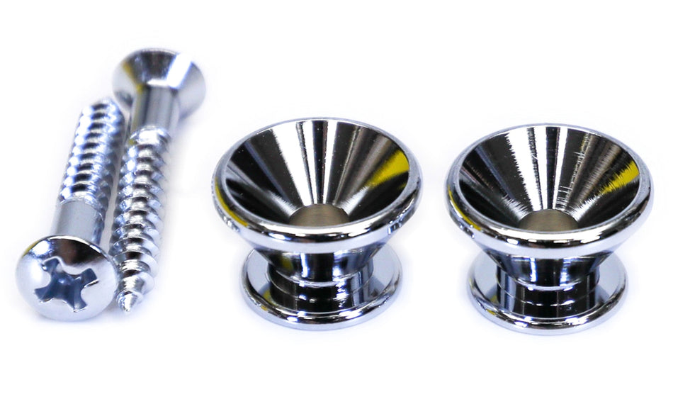 Gotoh EP-B2 Strap Buttons, set of 2 Conical (choose finish)