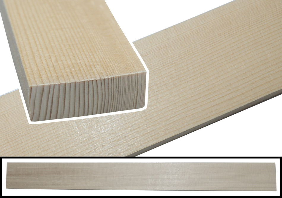 Adirondack Red Spruce Bracewood, 1 block 0.8" x 2" x 20" (HIGH GRADE)