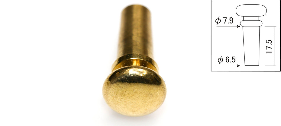 Endpin, Brass