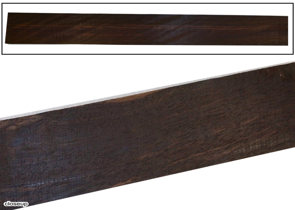 Ebony Guitar Fingerboard, 20" long (Standard)