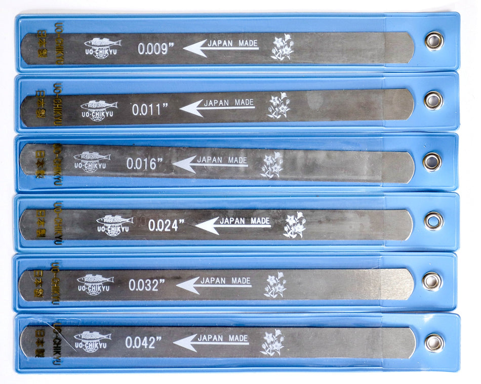 Uo-Chikyu Nut File Set for Electric Guitars (Light)