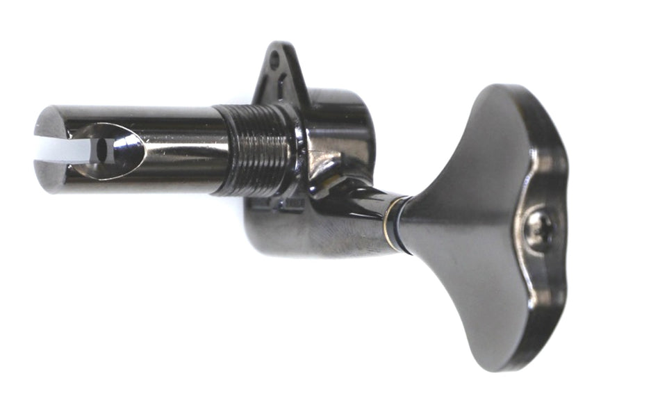 Gotoh GB350(CK) Res-o-Lite Compact Bass Tuner, 1 Left (Cosmo Black)