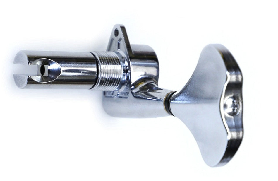 Gotoh GB350(C) Res-o-Lite Compact Bass Tuner, 1 Left (Chrome)