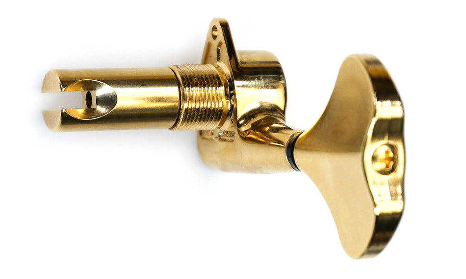 Gotoh GB350(G) Res-o-Lite Compact Bass Tuner, 1 Left (Gold)