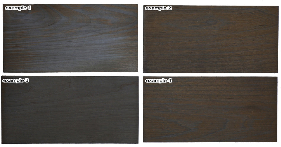 Canadian made Obsidian Ebony Headstock 8" x 4" x 0.15"