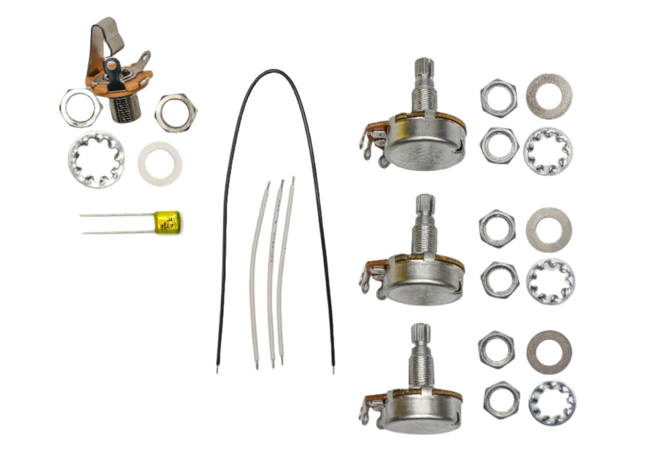 Wiring Kit for JB-type Basses (Alpha)
