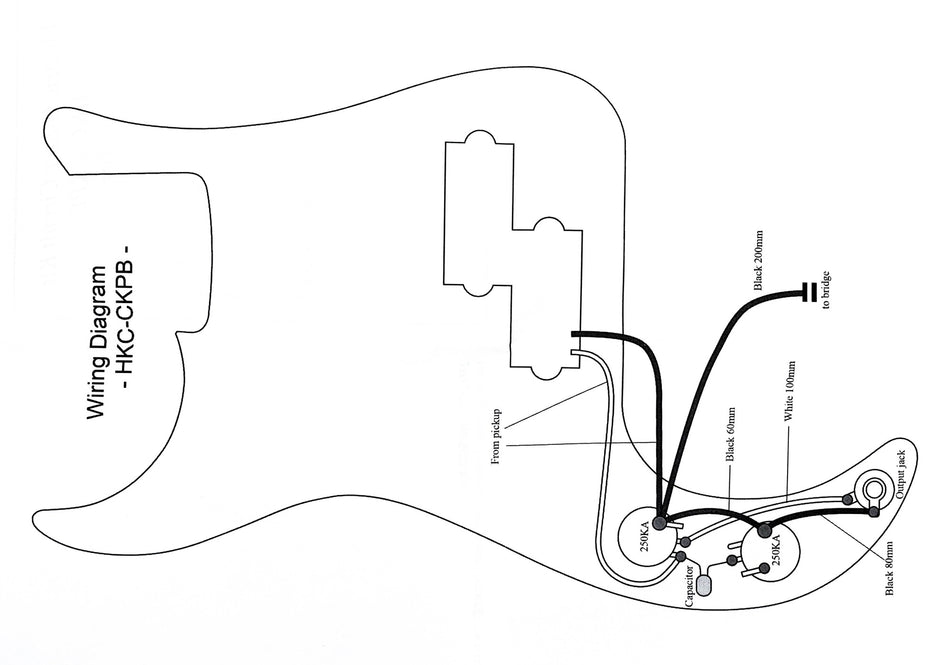 Wiring Kit for PB-type Basses (CTS + SwitchCraft Upgade)