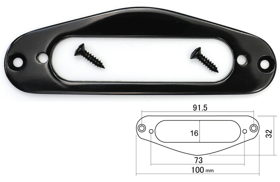 Mounting Ring for Single Coil Tele Pickup (choose finish)