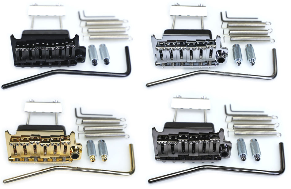 Gotoh NS510T-FE1 Tremolo Bridge, Narrow Space with 2 point Studs (choose finish)