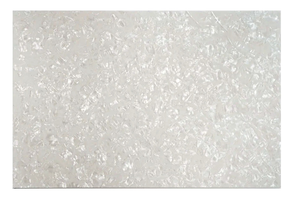 Plastic Pickguard Blank for Electric Guitars and Basses 300 x 450 x 2.1mm, Yellow Pearl