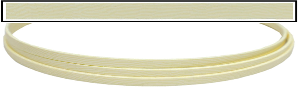 Plastic Guitar Purfling (Ivoroid Mesh) 1.5 x 2 x 1380mm, Celluloid