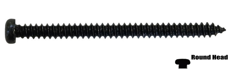 Pickup Height Screws for Solidbody (4 pack) Round Head 2.6 * 35 mm (choose finish)