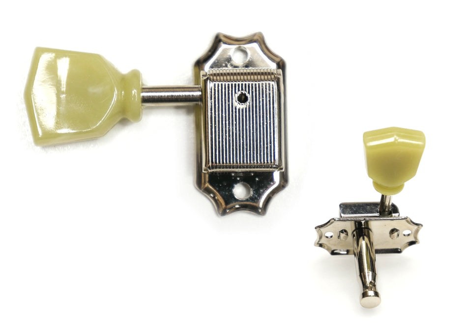 Gotoh SD90(N)SL Tuners with Standard 19.5mm Post, 3L+3R (Nickel)