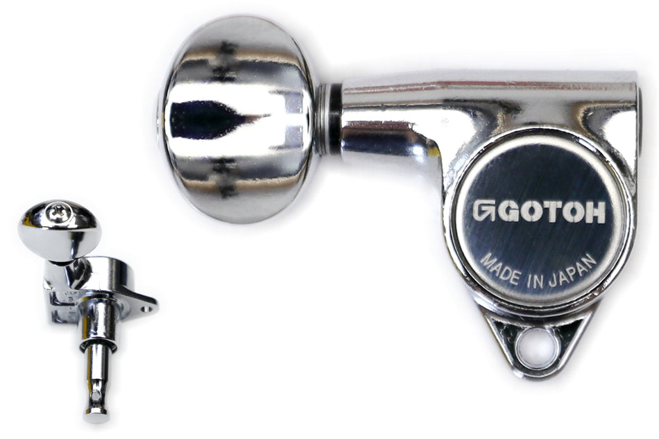 Gotoh SG301(C)05 Tuners with Standard Post, 3L+3R (Chrome)
