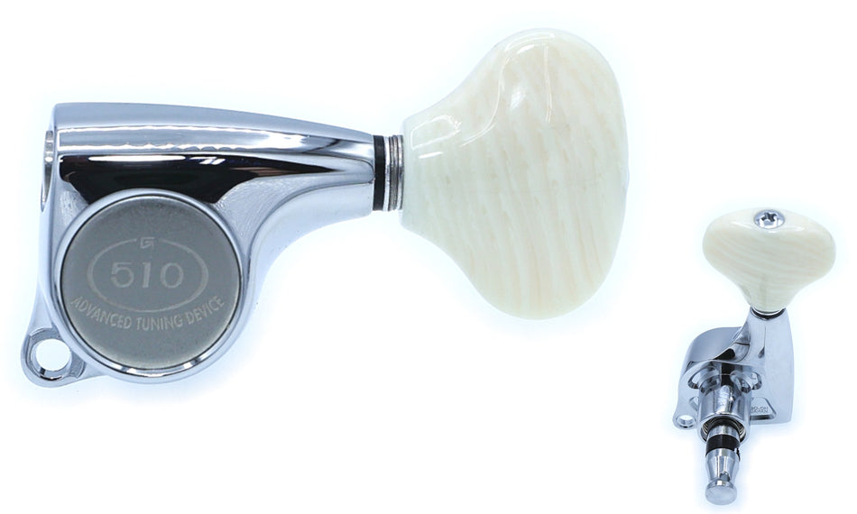 Gotoh SGL510(C)VL5 Tuners with Standard Post, 3L+3R (Chrome)