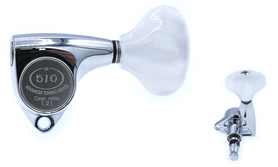 Gotoh SGV510Z(C)WL5 Tuners with Standard Post, 3L+3R (Chrome)