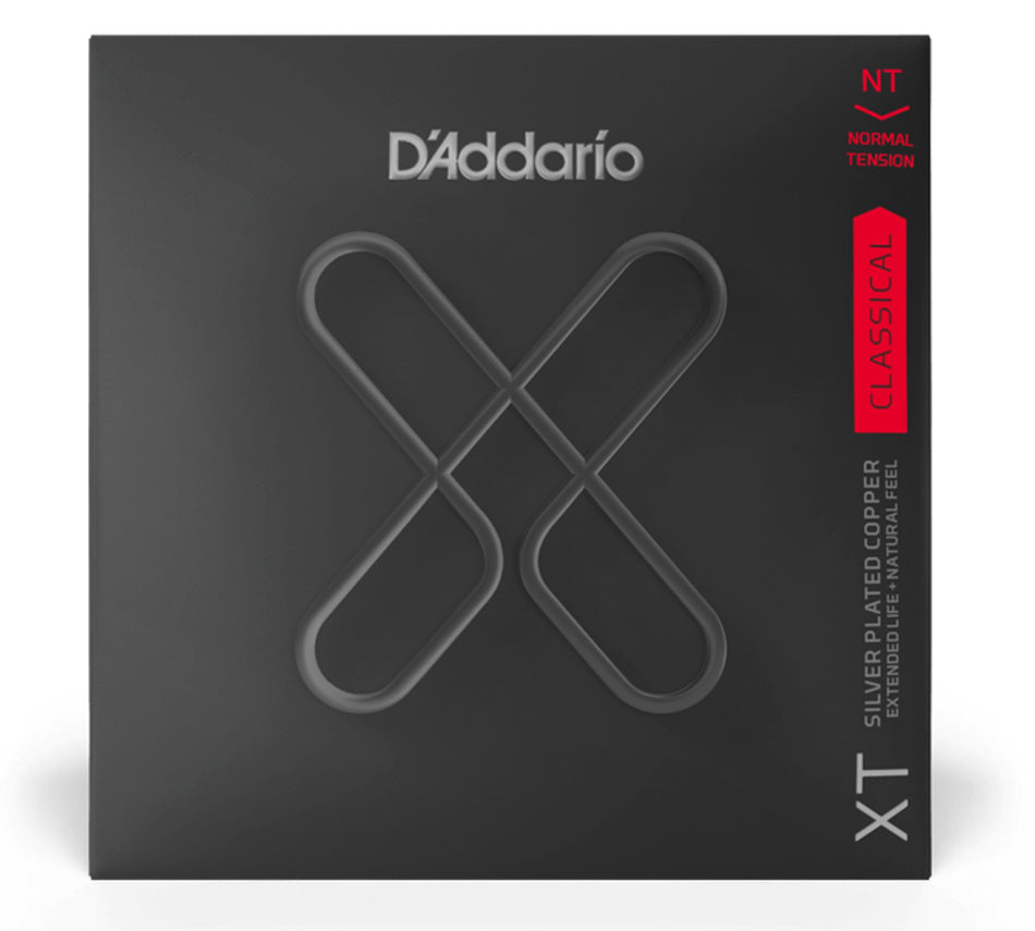D’Addario XTC45 Silver Plated Copper Classical 6-Strings, Normal (28-44)