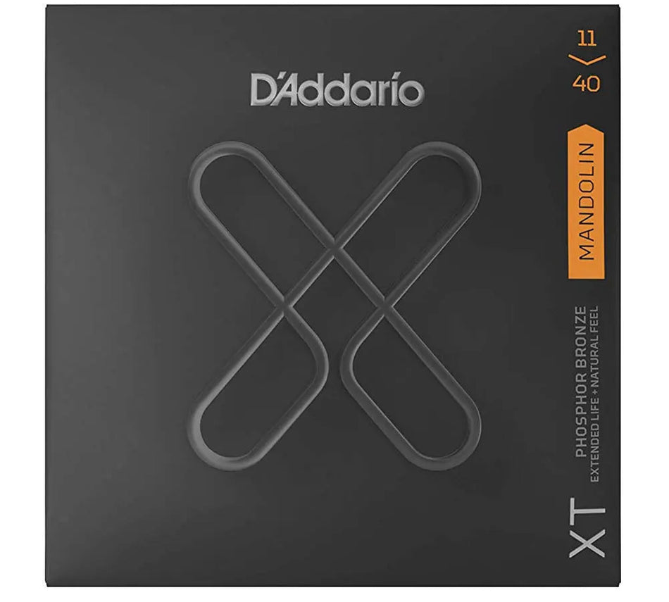 D’Addario XTM1140 Phosphor Bronze Mandolin 8-Strings, Medium (11-40)