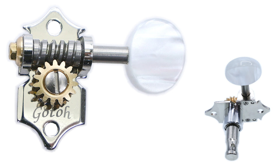 Gotoh SXN510(N)P5W Tuners with Standard Post, 3L+3R (Nickel)