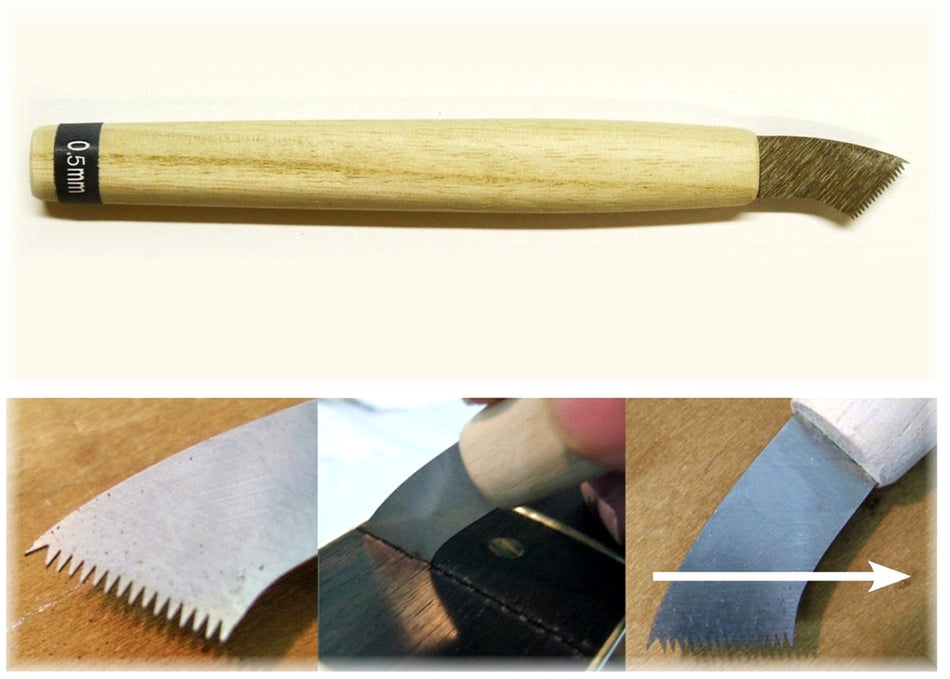 Fret Slot Cleaning Saw, 0.5mm kerf