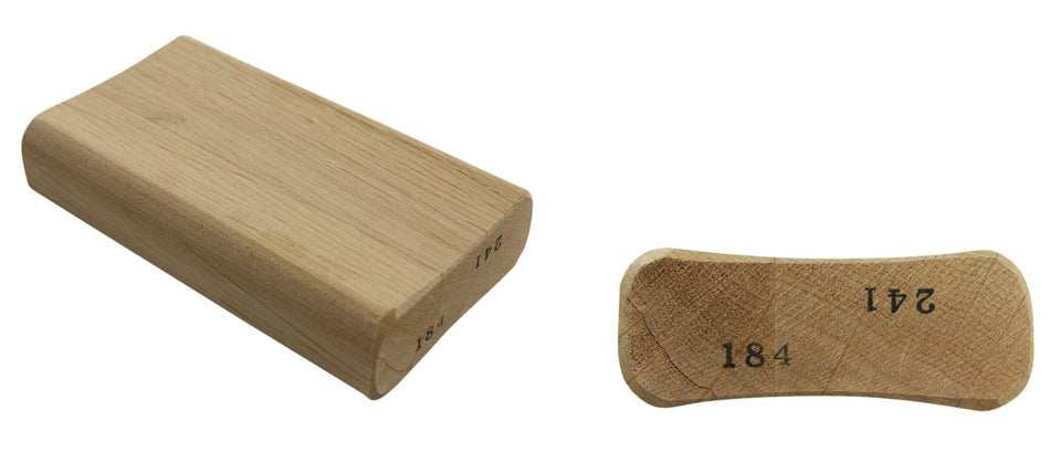 2-Way Wooden Sanding Blocks (choose radius)