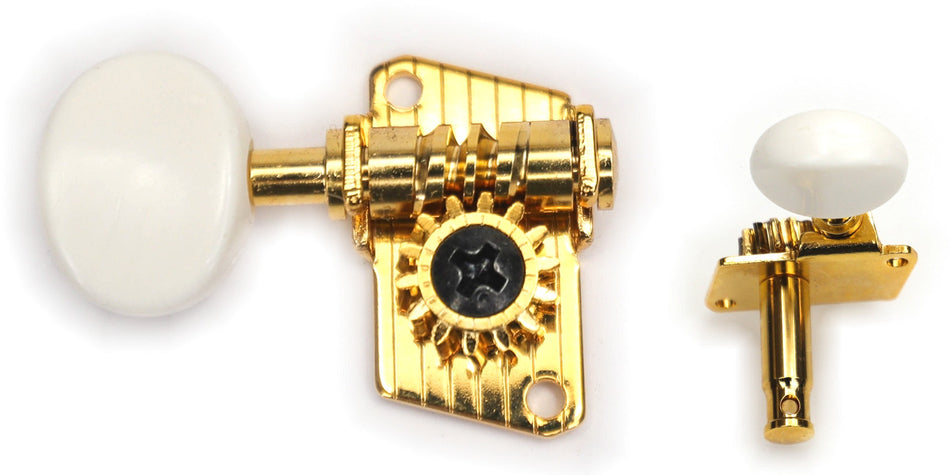 Gotoh UK12(G)05MA Tuners for Ukulele, 2L+2R (Gold)
