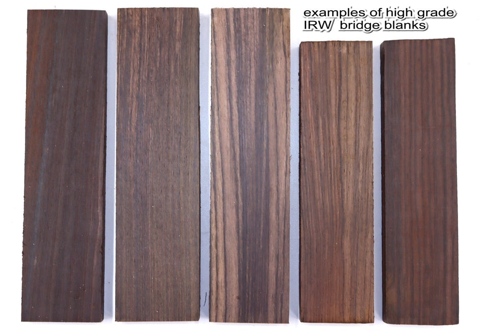 Indian Rosewood Bridge blank (HIGH GRADE)